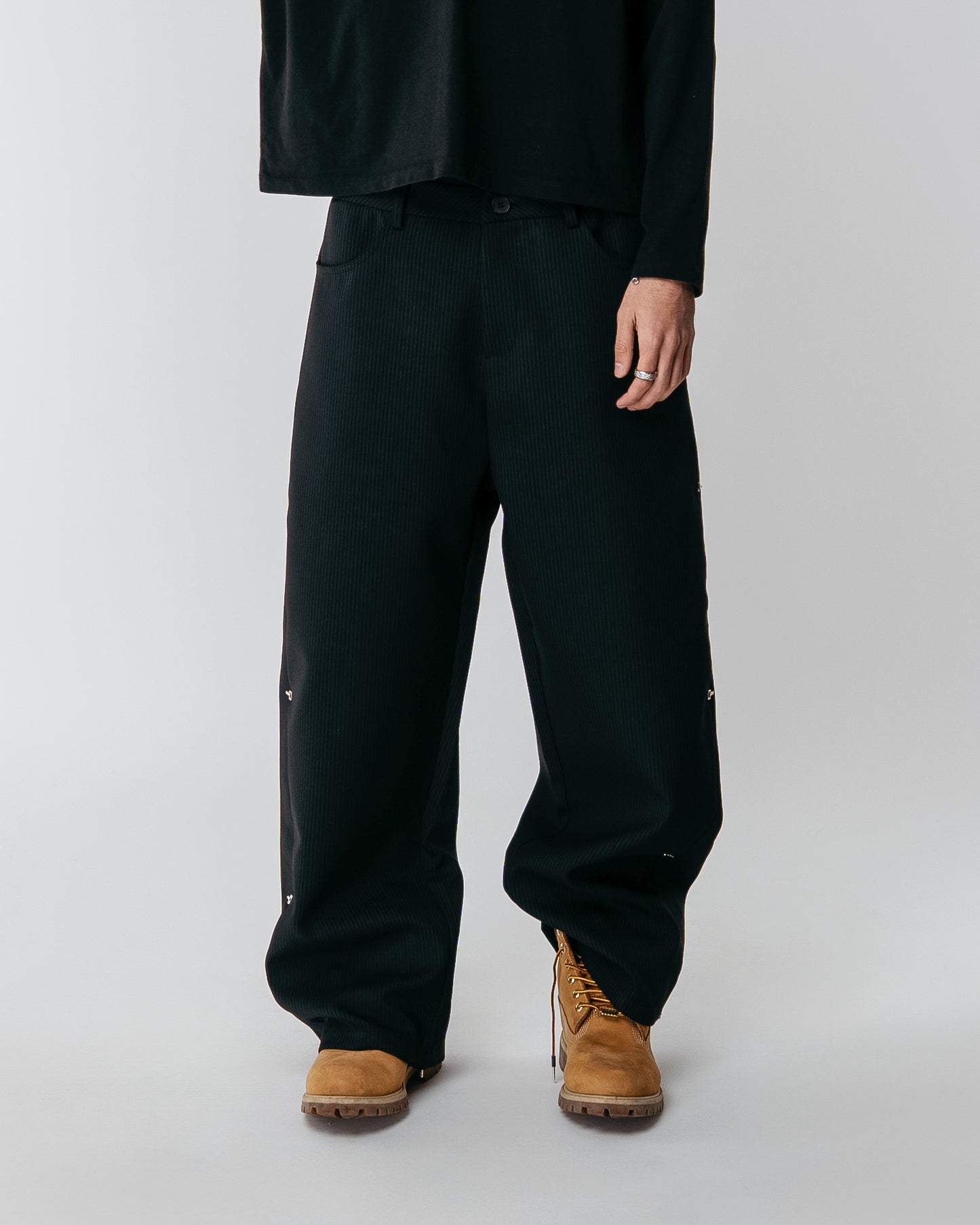 Pinstripe Modular Pants