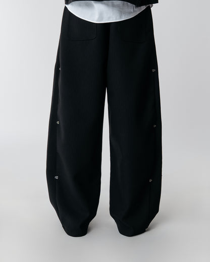 Pinstripe Modular Pants