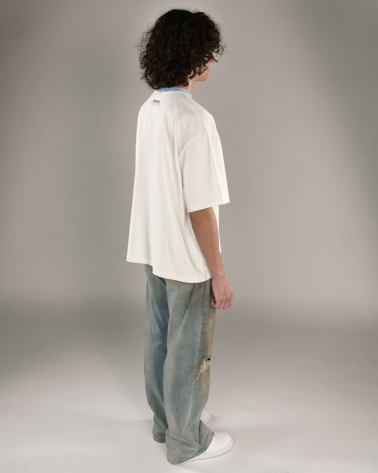 'HEART COLD' OFF-WHITE T-SHIRT