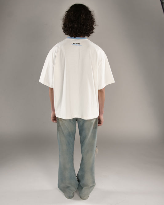 'HEART COLD' OFF-WHITE T-SHIRT