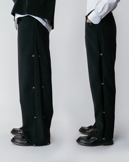 Pinstripe Modular Pants