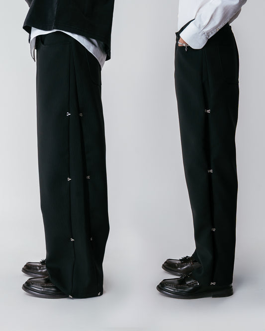 Pinstripe Modular Pants