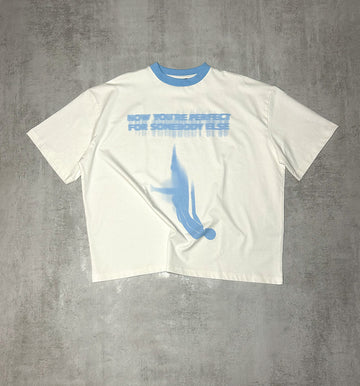 'HEART COLD' OFF-WHITE T-SHIRT