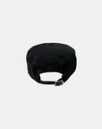 'ORNAMENTAL' PILLBOX CAP BLACK