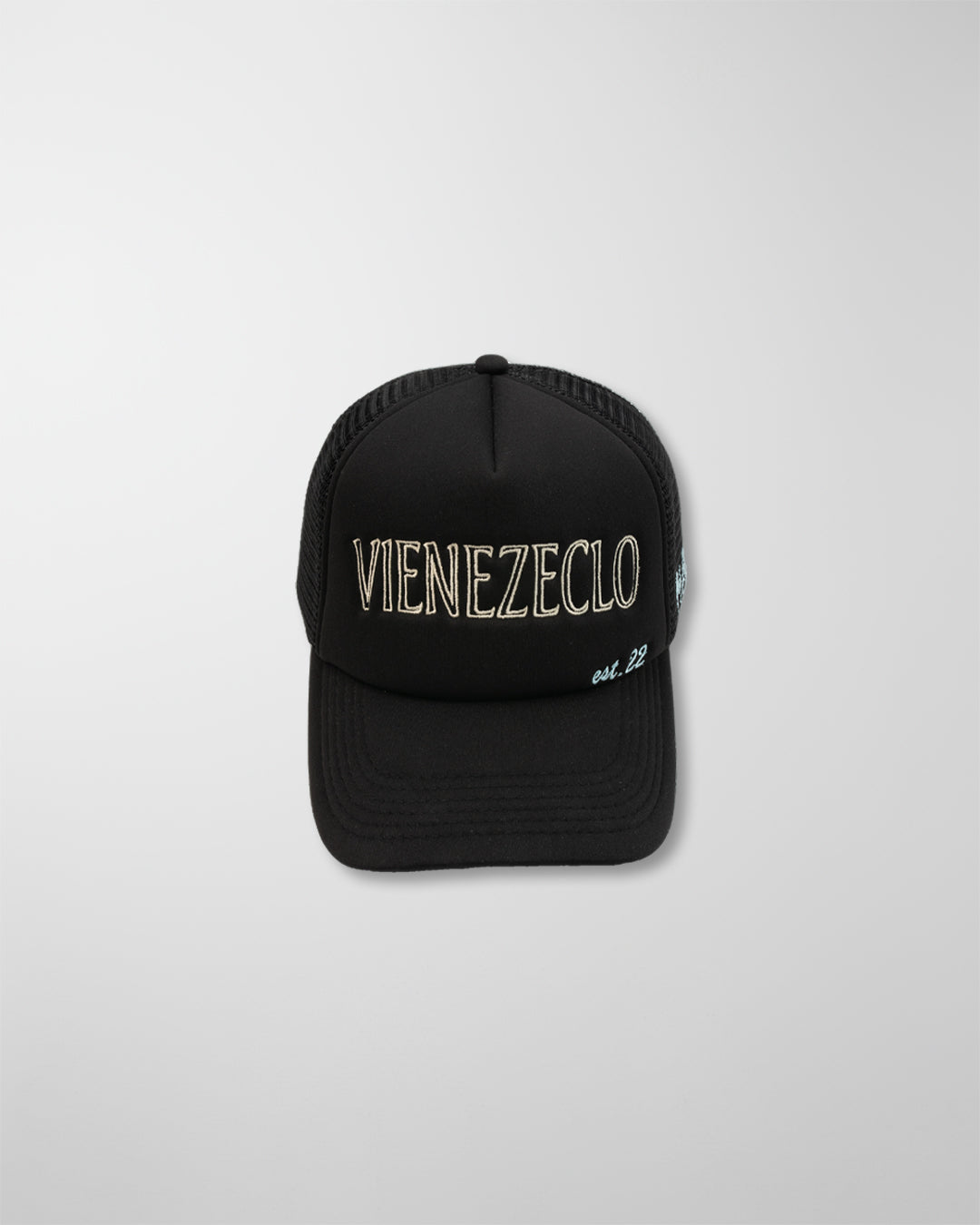 'ONLY LOST ONCE' BLACK TRUCKER CAP