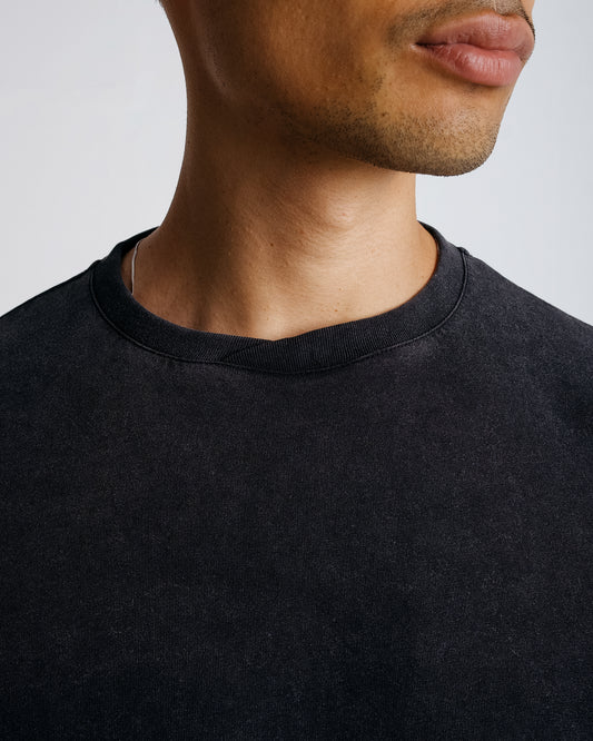 Modular Basic Tee - washed black