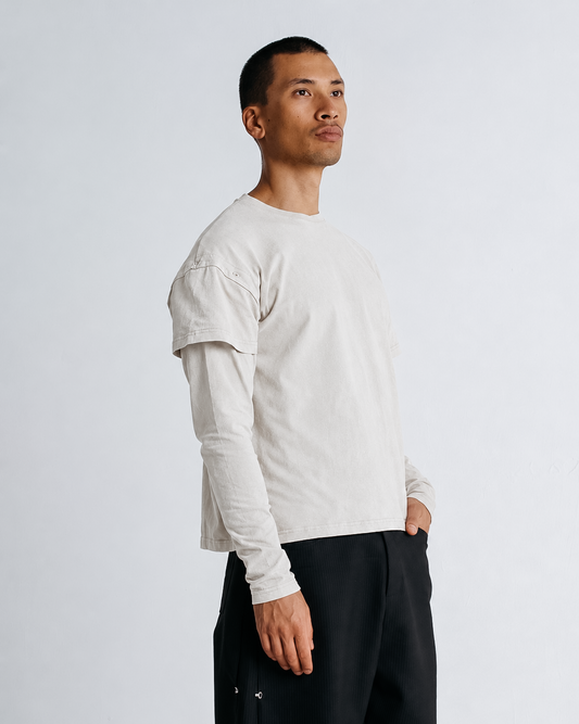 Modular Basic Tee - cream