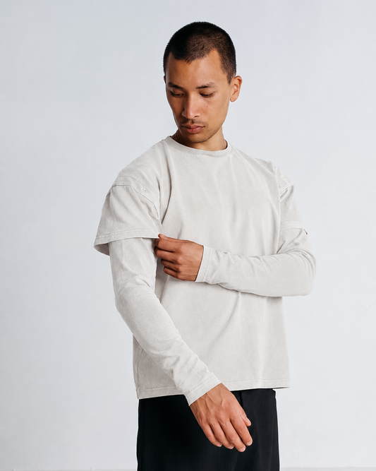 Modular Basic Tee - cream