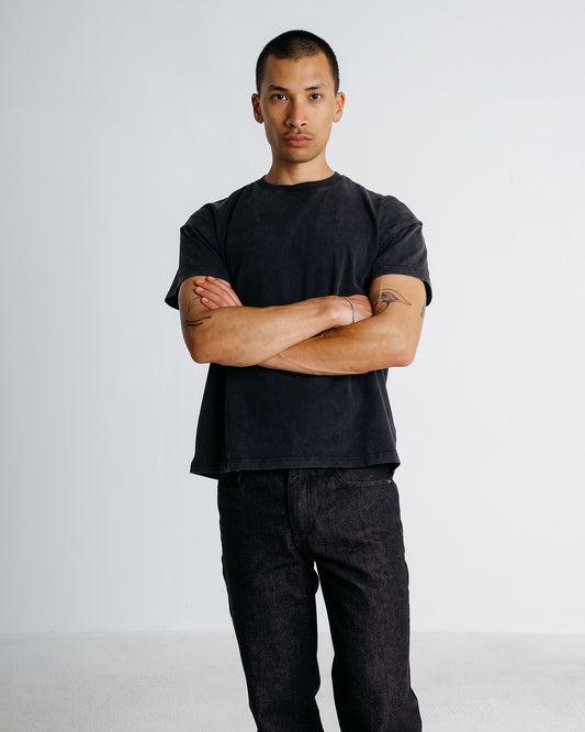 Modular Basic Tee - washed black