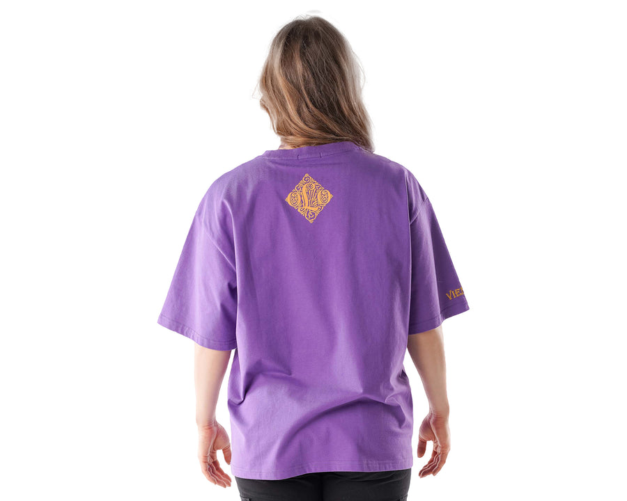 "ONLY LOST ONCE" PURPLE T-SHIRT